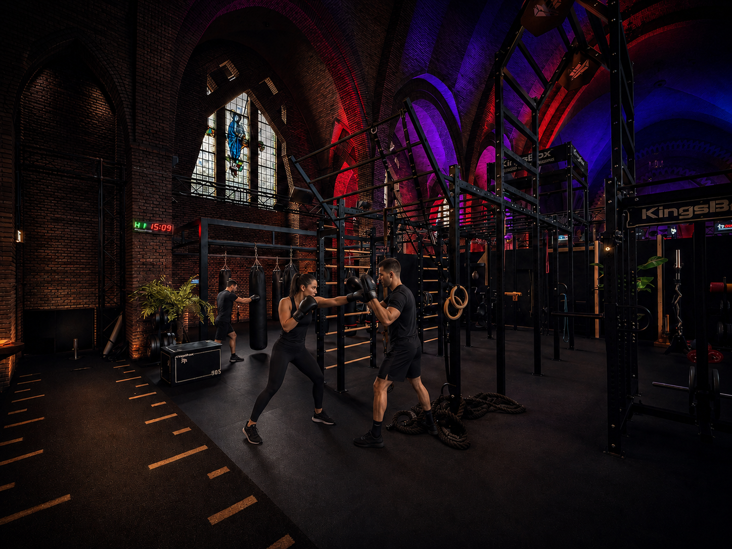 Fitboxing groepsles bij Hart Performance Club