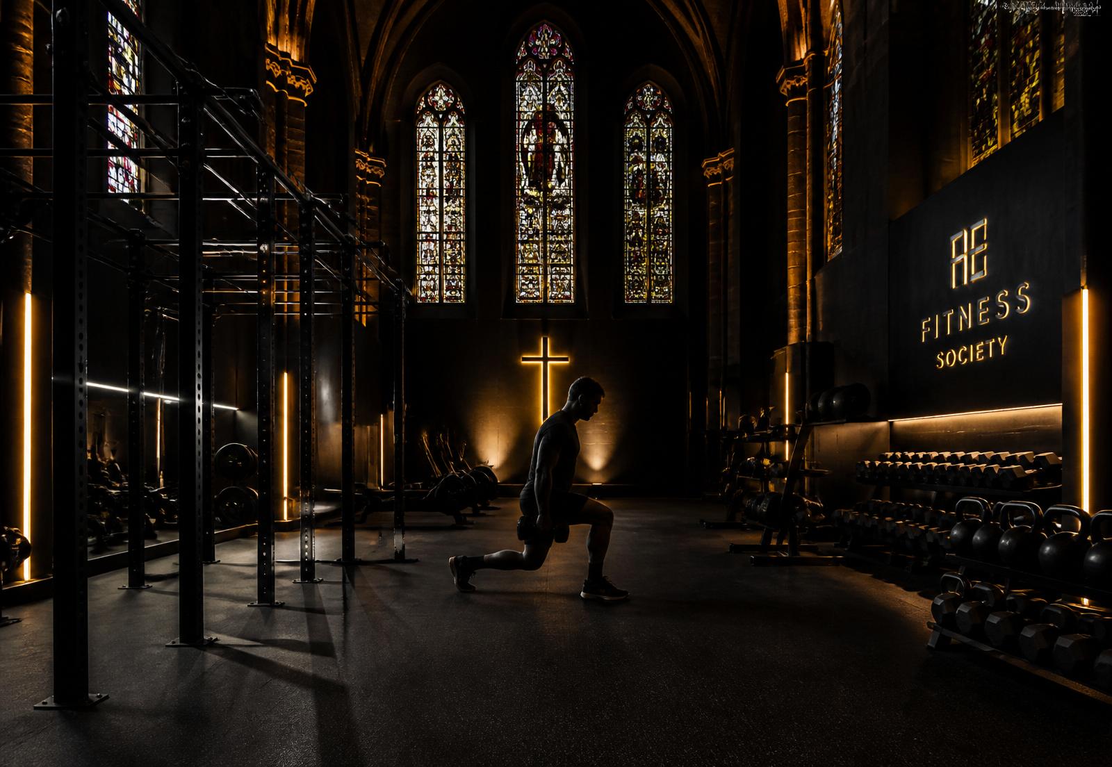 HartCore Gym in een kerk in Eindhoven